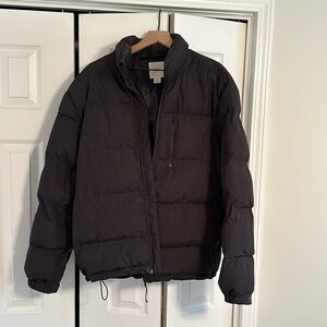 Black H&M Puffer Jacket in Size M